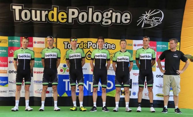 The Belkin team show of their new colours