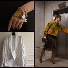 Bows, charms, high-vamp pumps