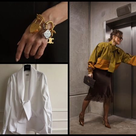 Bows, charms, high-vamp pumps