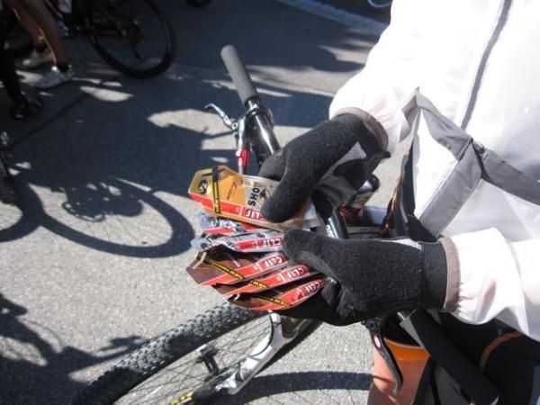 Is this enough calories for a 100km mountain bike race?