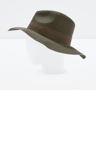 Zara Canvas Wide Brim Hat, £19.99