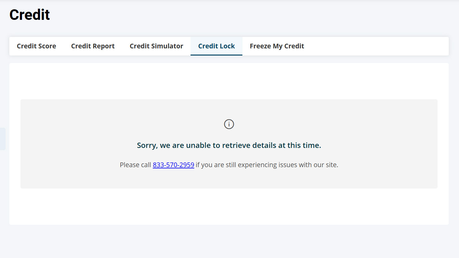 Screenshot of the IdentityForce web interface