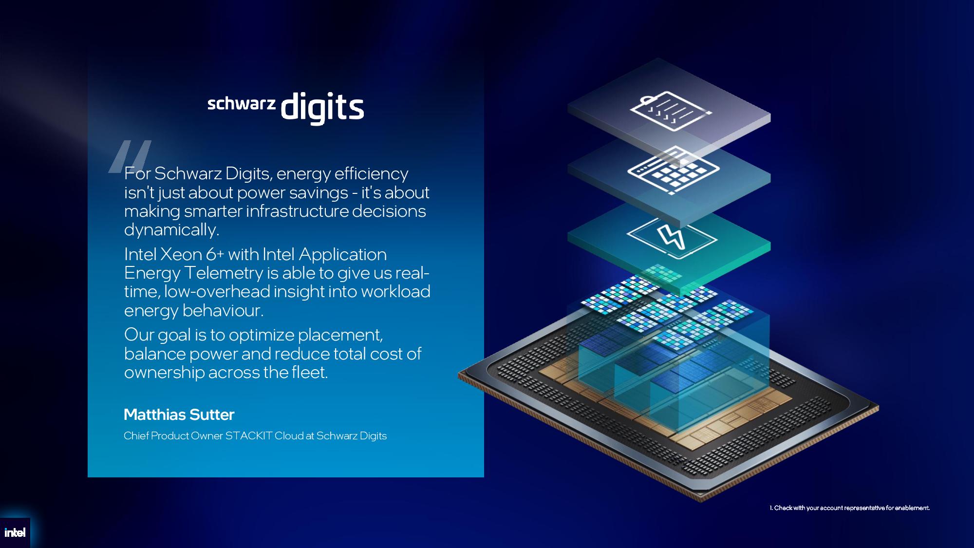 Intel Xeon 6+ details.