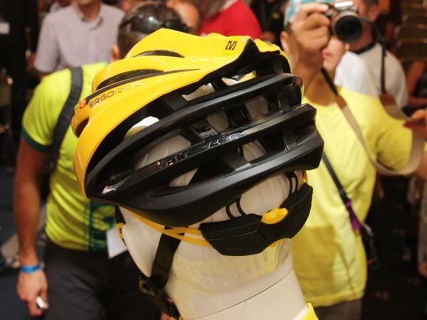 The retention system is padded on Mavic's new helmet range.
