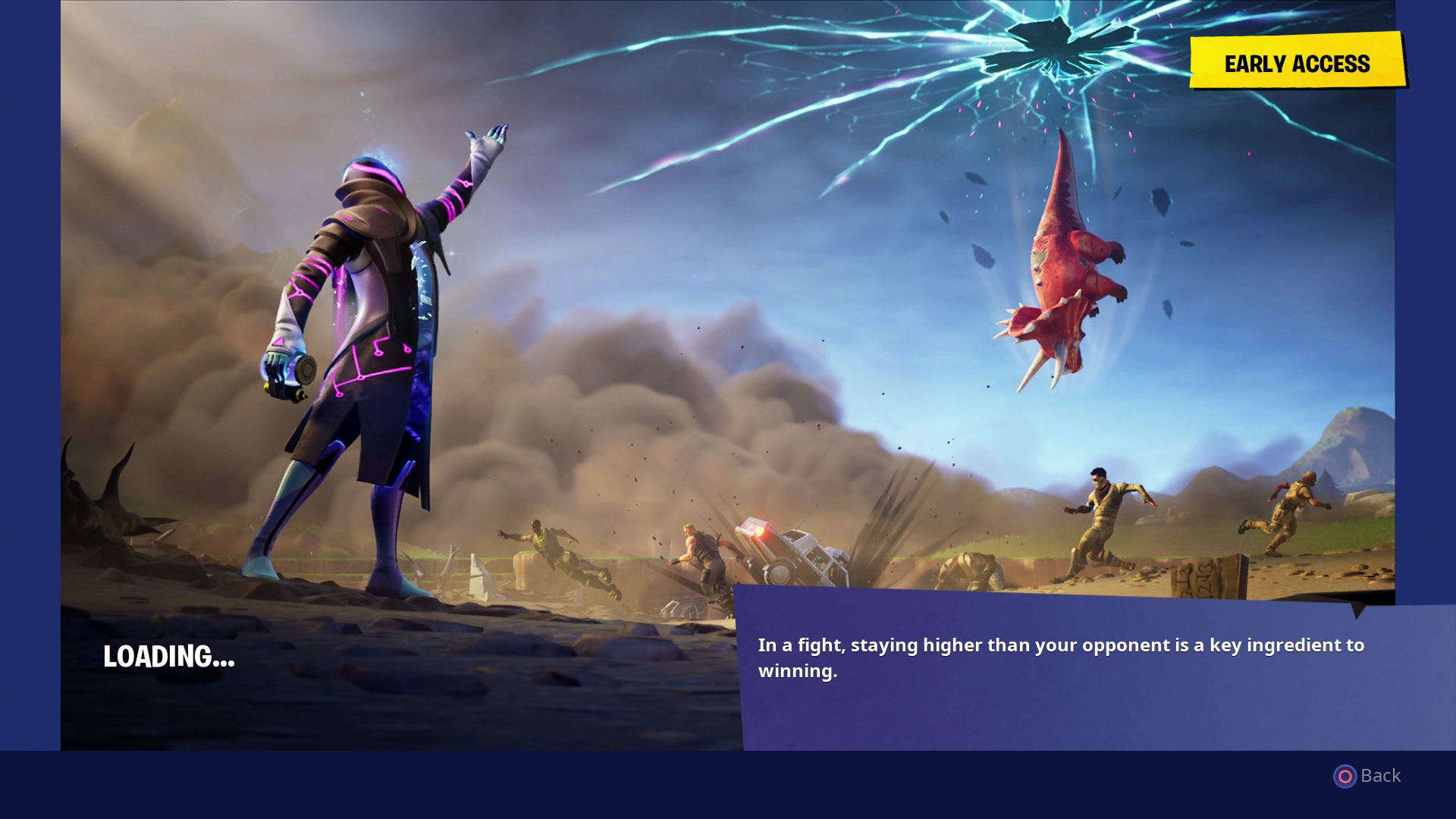 Fortnite Junk Storm loading screen