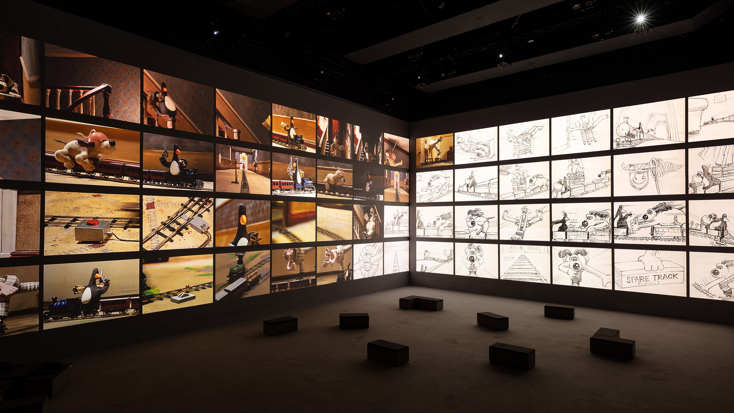 Larger Than Life Aardman exhibition