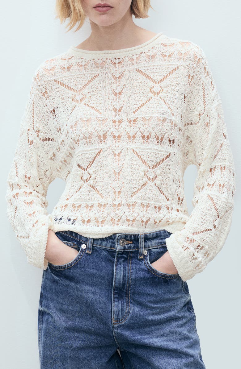 Openwork Sweater