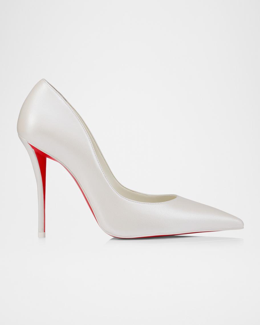 100mm Miss Z Leather Pumps