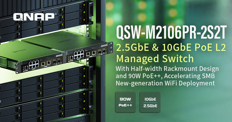 QNAP QSW-M2106PR-2S2T