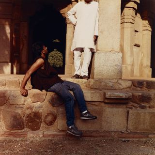 Lodhi Gardens (from the series Exiles), 1987, by Sunil Gupta