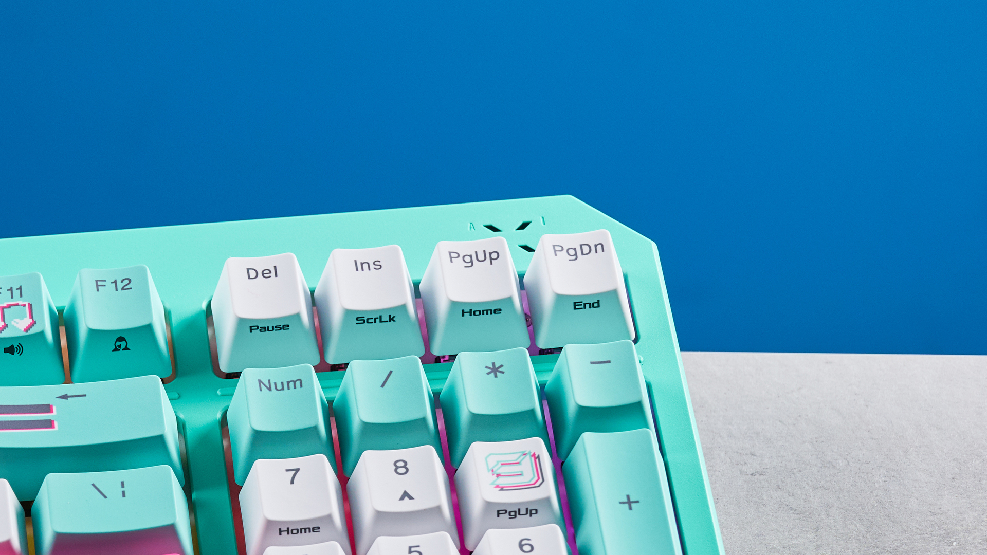 An Asus TUF Gaming K3 Gen II keyboard