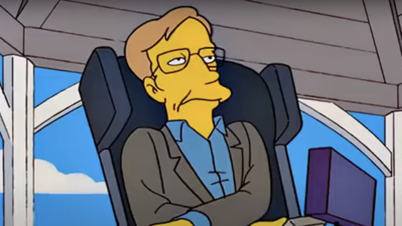 Stephen Hawking on The Simpsons
