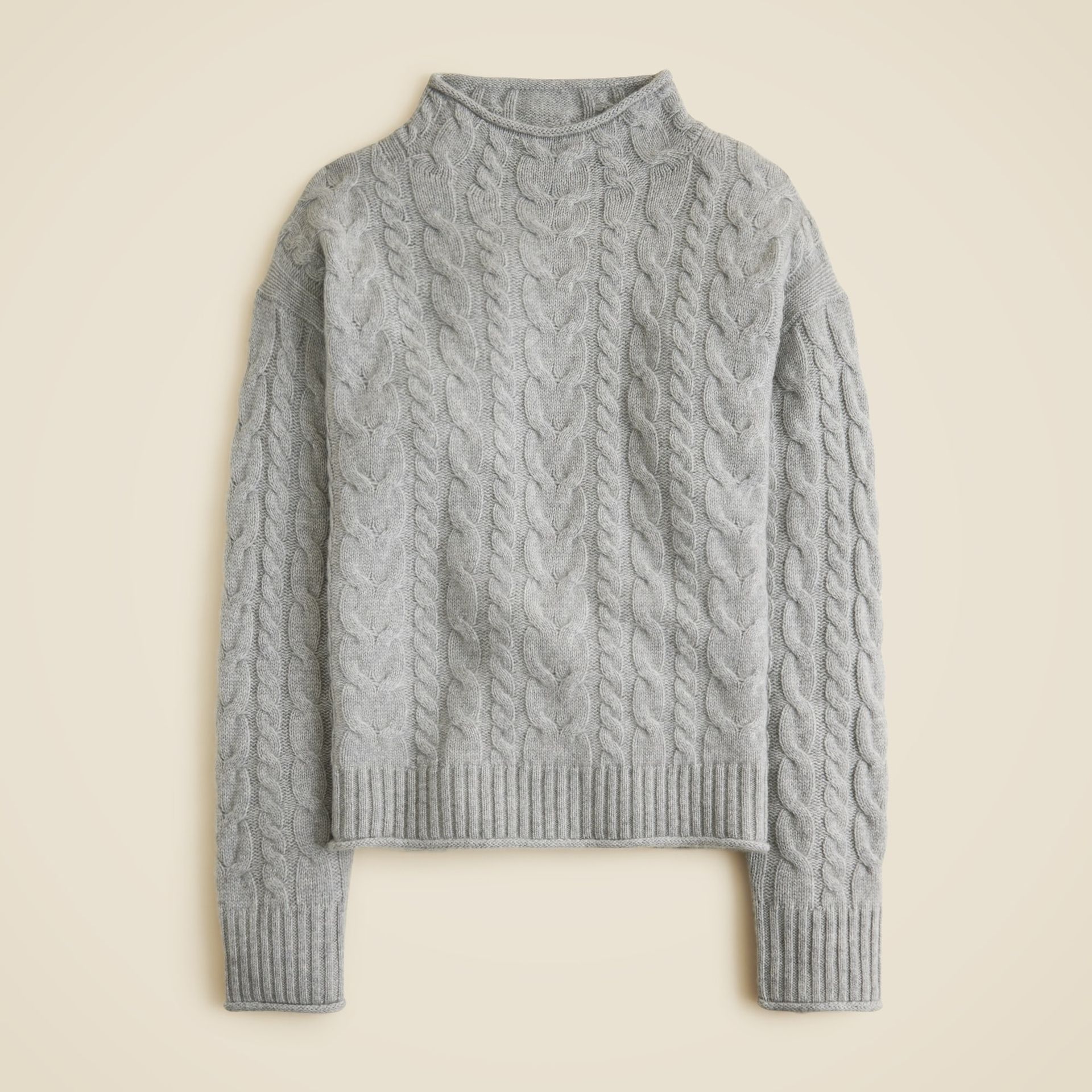 Cashmere Cable-Knit 2025 Rollneck™ Sweater