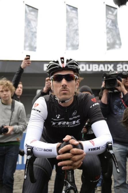 Fabian Cancellara at the start of Paris-Roubaix