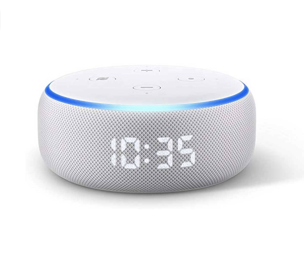 The Echo Dot with Clock has £25 off at Argos. It's sold out everywhere
