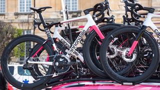 EF Education Cannondale Supersix bikes