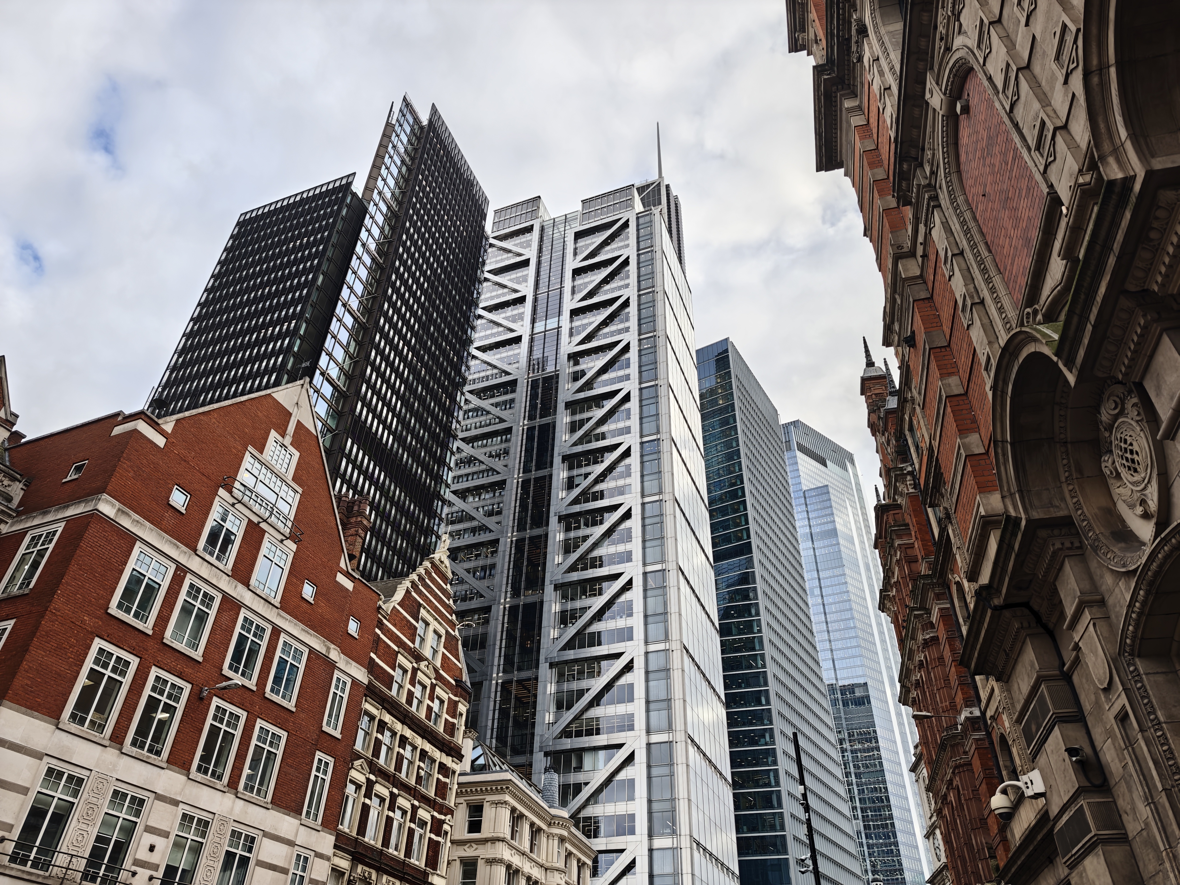 Skyscrapers in central London