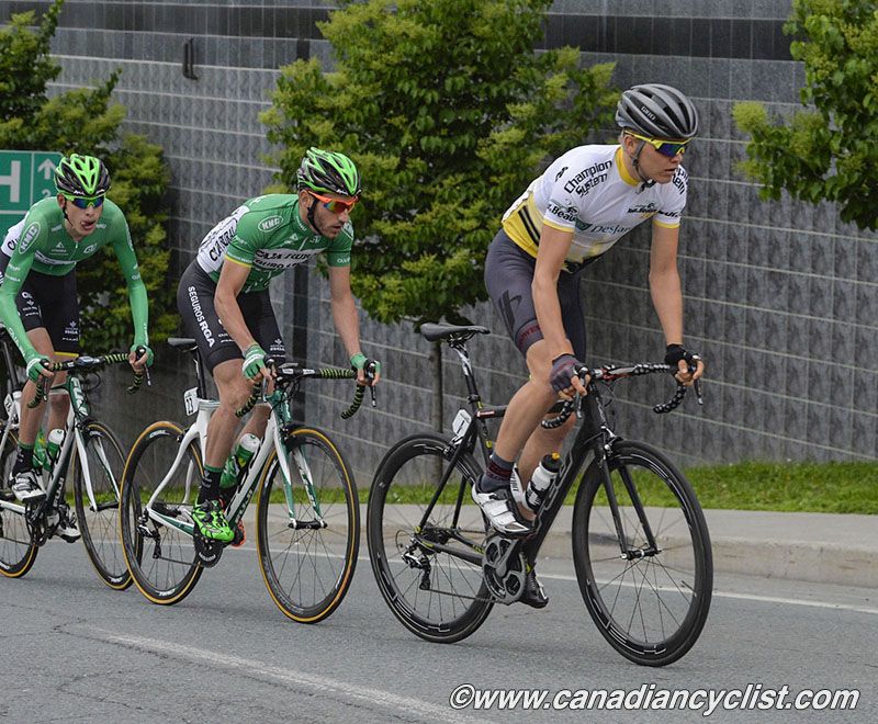 Tour de Beauce leader Tom Skujins (Hincapie Racing Team).