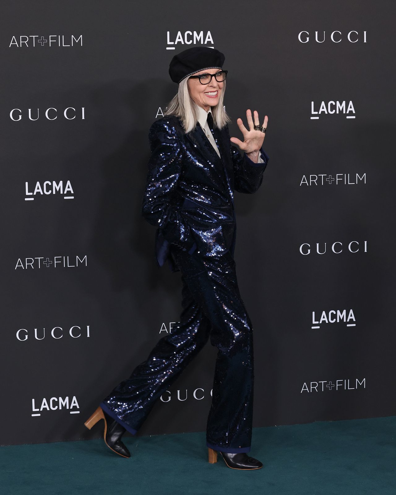 Diane Keaton's style evolution: Diane Keaton attends the 2021 LACMA Art + Film Gala presented by Gucci at Los Angeles County Museum of Art on November 06, 2021 in Los Angeles, California.