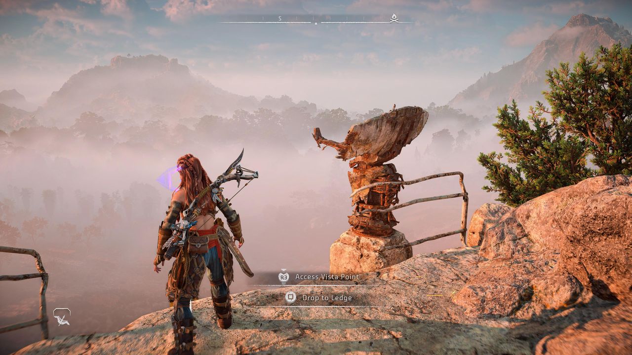 The Memorial Grove Vista Point in Horizon Forbidden West