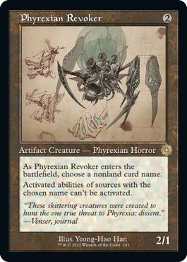 Magic: The Gathering - The Brothers War showcase &amp; special treatment cards