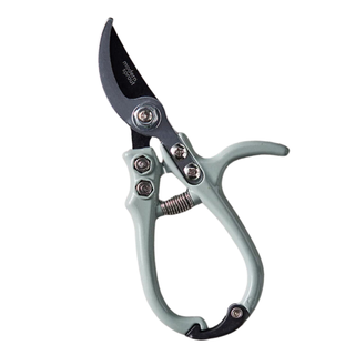 A pair of ergonomic bypass pruners