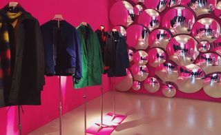 The PS Paul Smith installation explored the idea of ’life-proof’ garments