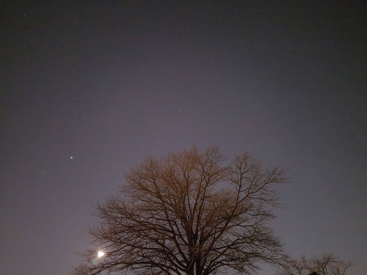 Nothing Phone 3a Pro astrophotography sample in night mode and on tripod.