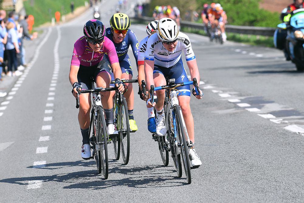Annemiek Van Vleuten, Elisa Longo Borghini, Katarzyna Niewiadoma and Anna Van Der Breggen