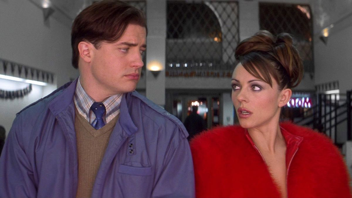 Brendan Fraser and Elizabeth Hurley in Bedazzled
