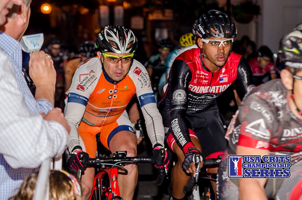 The men's race