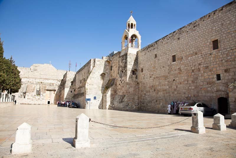 The Church of the Nativity, venerated by Christians as the birthplace of Jesus