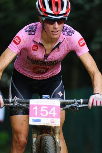 Davison looks to be a likely winner in the women's category