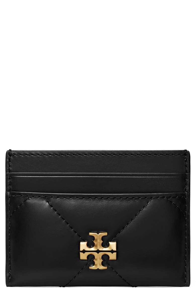 Kira Diamond Quilted Leather Card Case