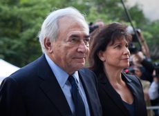 Dominique Strauss-Kahn and Anne Sinclair