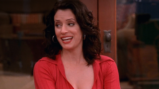 Paget Brewster on Two and a Half Men.