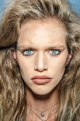 Gucci makeup fashion shoot, Brooklyn, New York City, USA, 2019 © Bruce Gilden/Magnum Photos