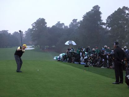 Nicklaus And Player Hit Honorary Tee Shots