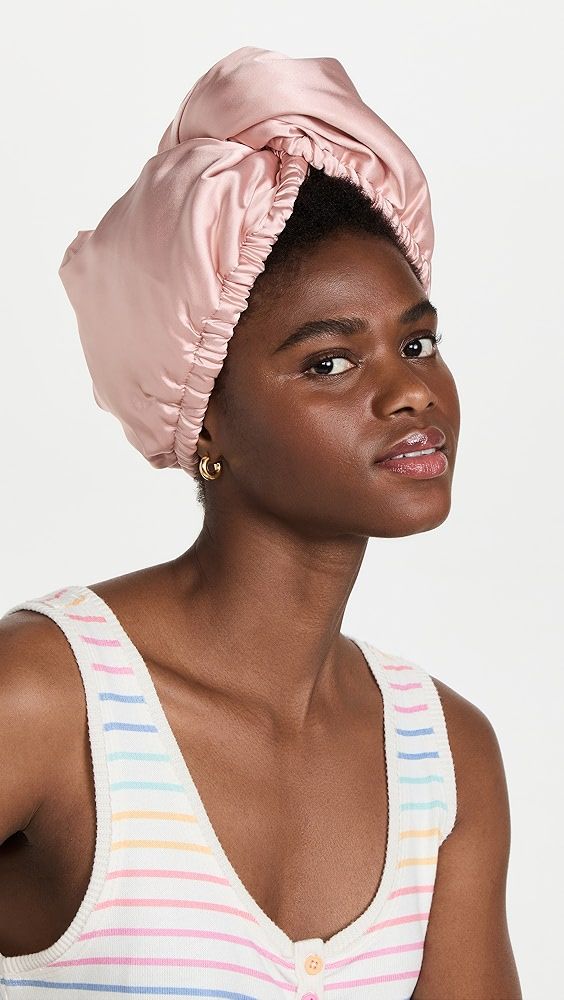 Kitsch Satin Wrapped Hair Towel