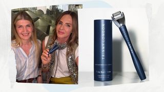 We got a first look at Trinny's new Overnight Hand Transformation - the before and after photos are incredible