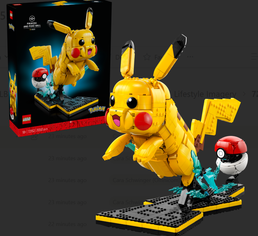 Pok&amp;eacute;mon x Lego