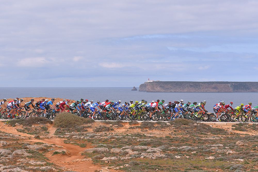 Scenery along the route of stage 2 at Volta ao Algarve