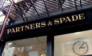 'Partners & Spade' shop front