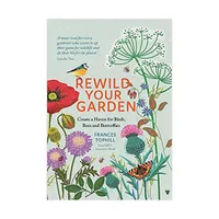 Rewild Your Garden: Create a Haven for Birds, Bees and Butterflies, by Frances Tophill l £15.00 now £11.34 at Amazon (save £3.66)