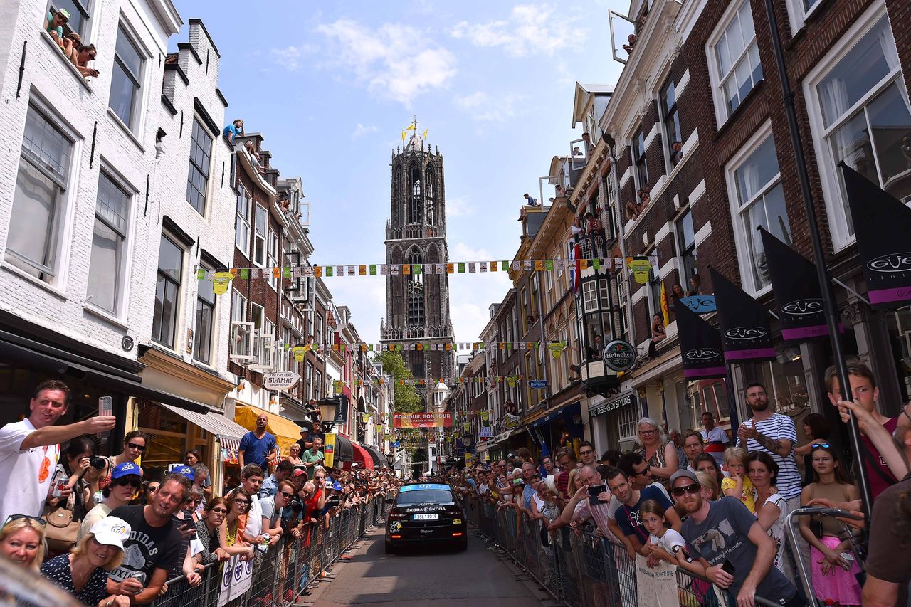Stage 2 of the Tour de France in Utrecht