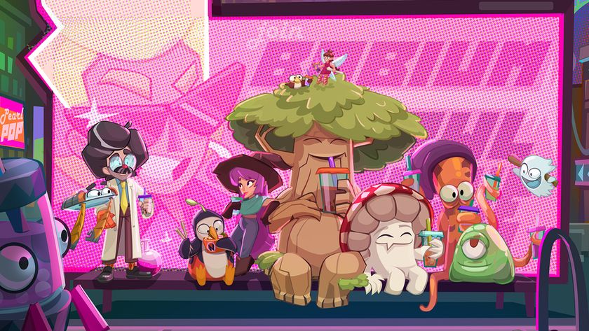 Screens from a cartoon card battle game for iPhone