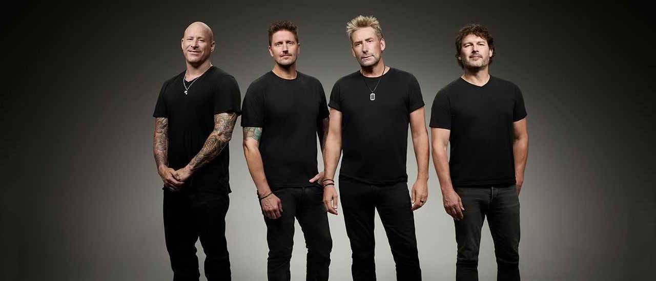Nickelback studio portrait