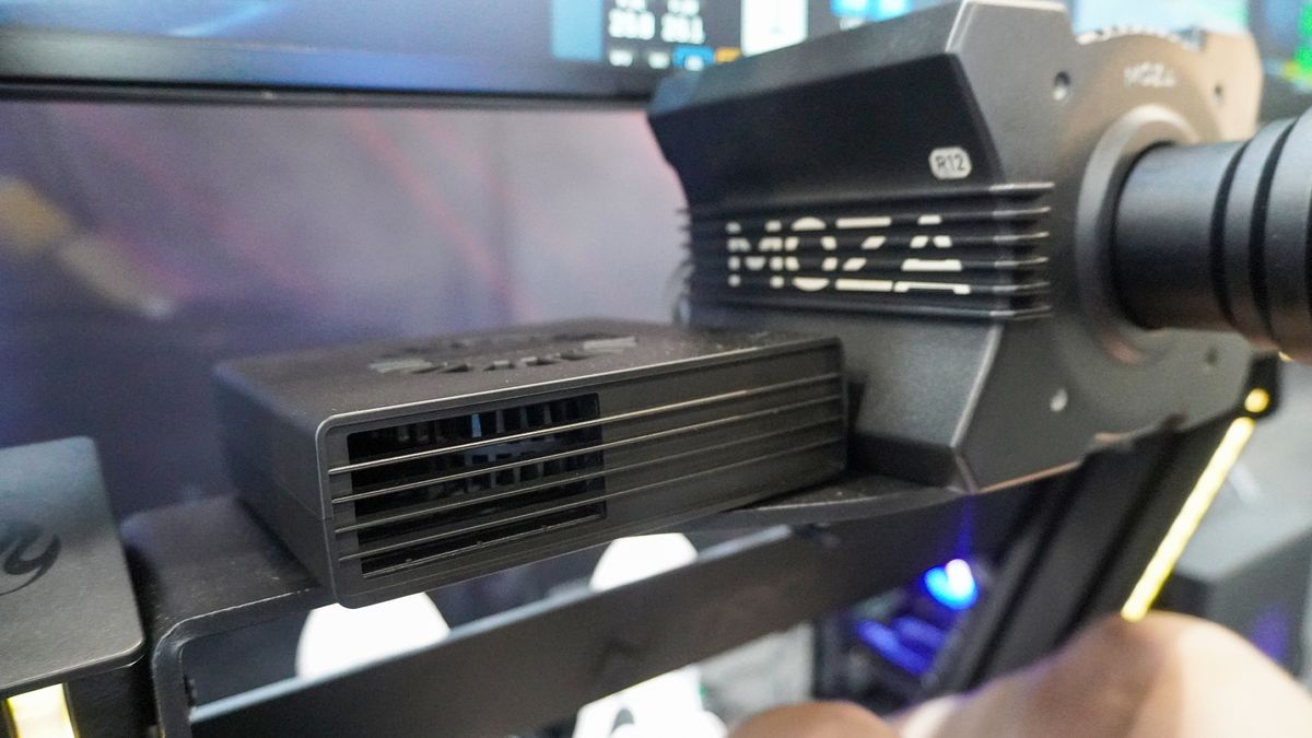 I felt like I was driving a real racing car when testing this sim ...