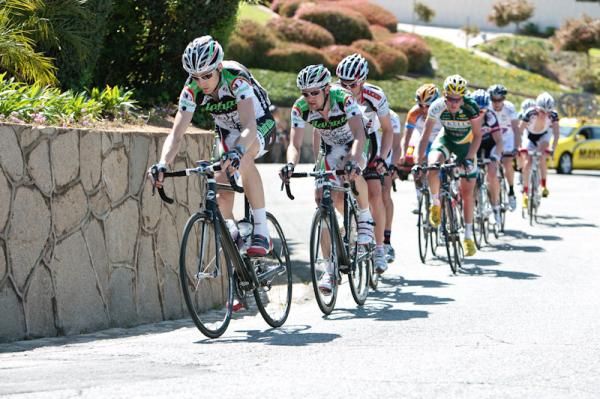 Bahati Foundation had no trouble getting riders in the break today.