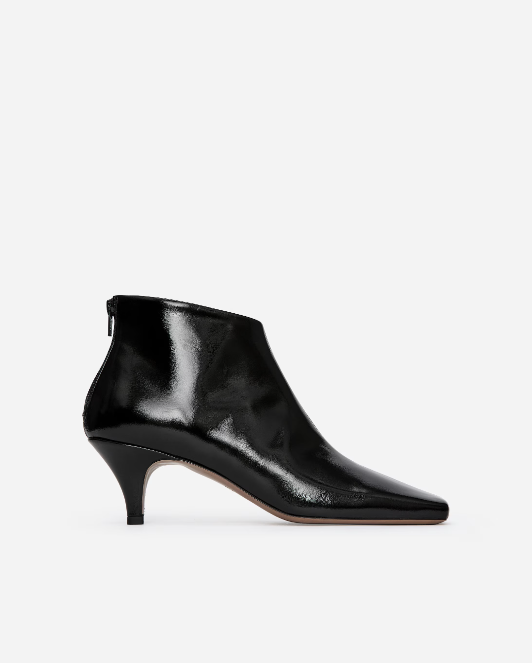 ARKET, Glossy Leather Ankle Boots